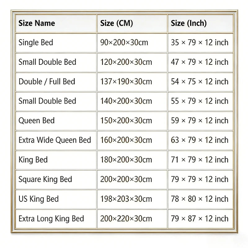 Quilted Waterproof Mattress Protector