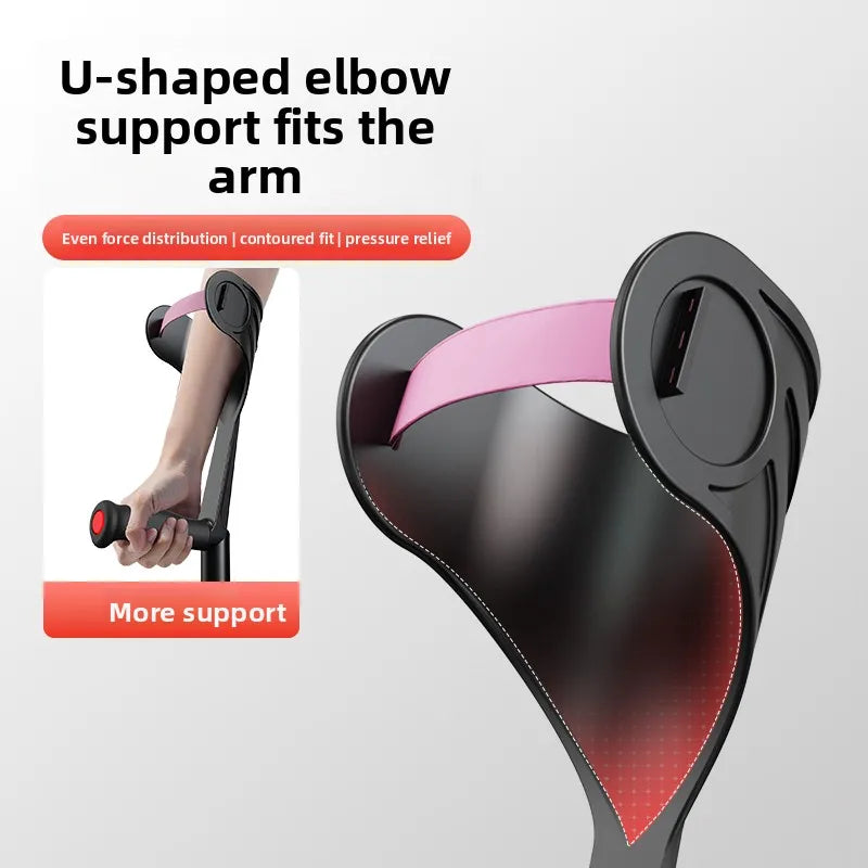 Adjustable Folding Forearm Crutch for Adults