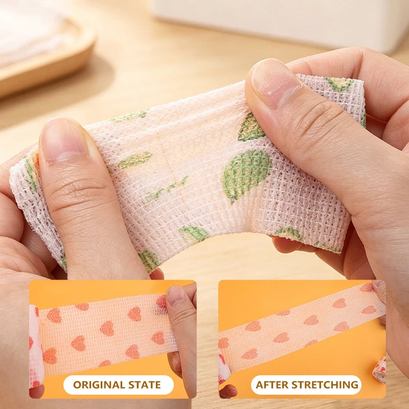 Self-Adhesive Elastic Sports Wrap Tape
