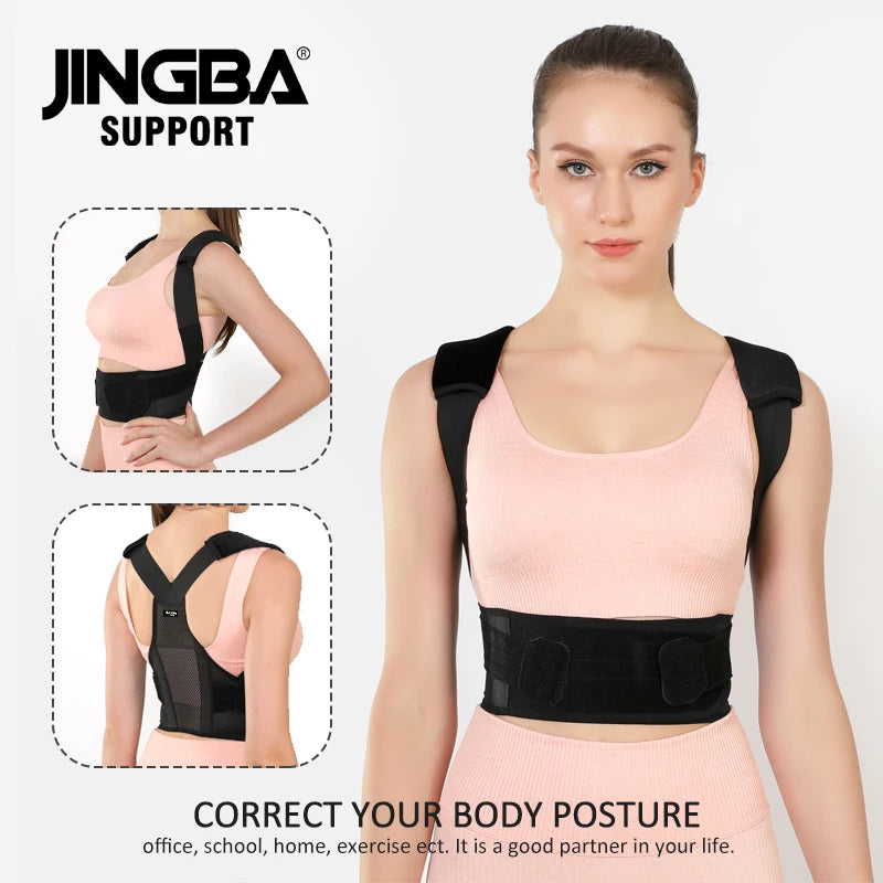 Adjustable Back Brace for Posture Support