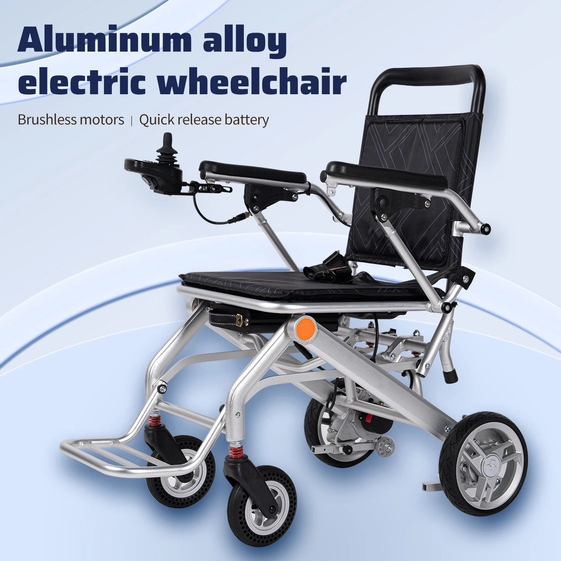 Foldable Wheelchair with 300kg Listed Capacity