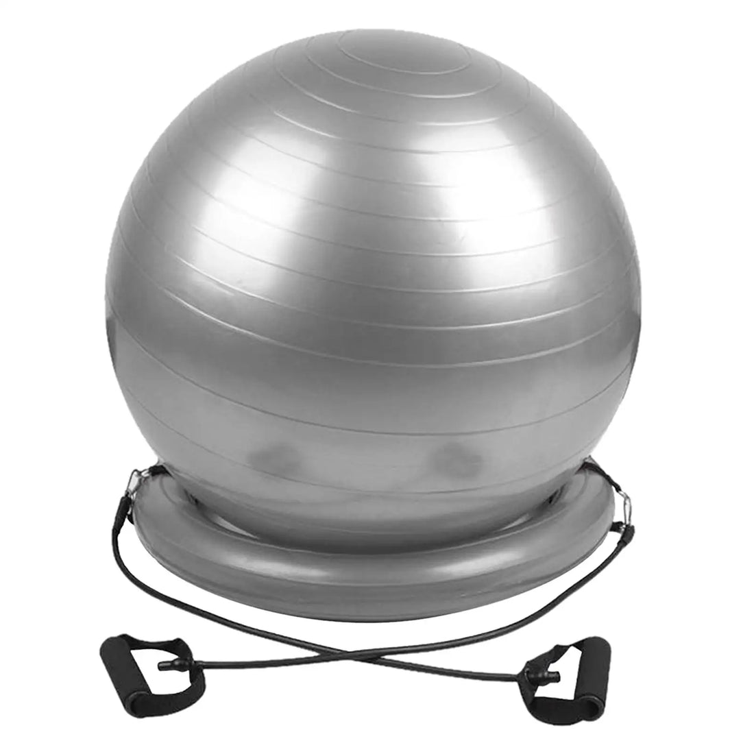 Exercise Ball Chair Set with Resistance Band
