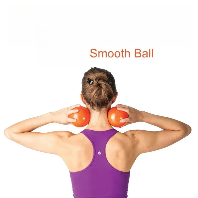 Fascia Ball for Muscle Release, Smooth Pilates Ball in Several Colours