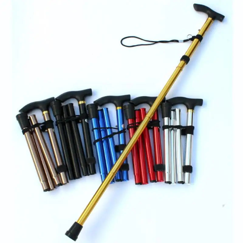 Foldable Telescopic Walking Stick