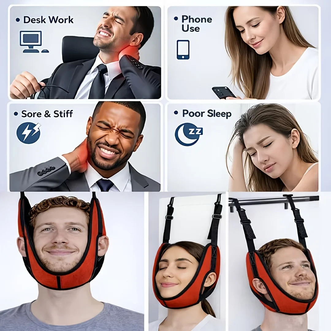 Door-Hanging Cervical Neck Brace