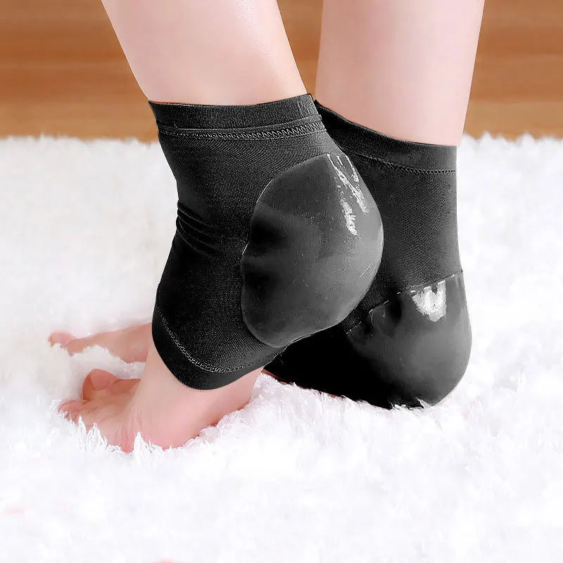1 Pair High-Elasticity Silicone Ankle Compression Support Socks