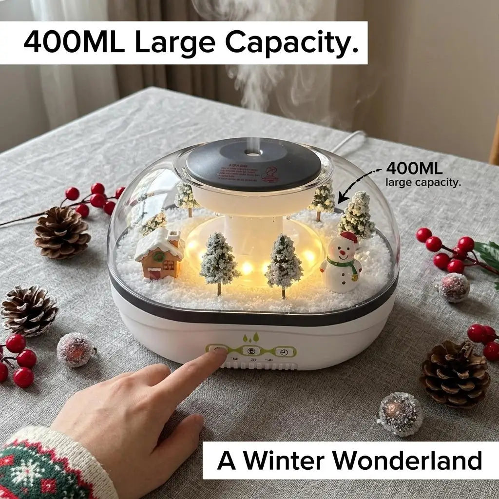 Ultrasonic Room Diffuser and Humidifier