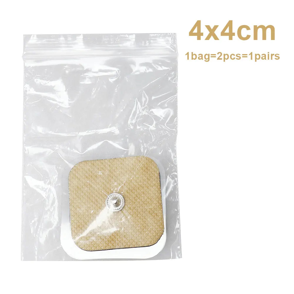 Reusable TENS Electrode Pads, 4 × 4 cm
