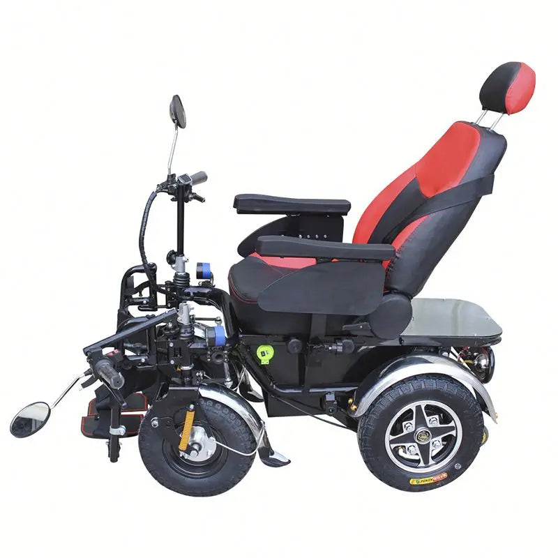 Foldable Electric Wheelchair for Outdoor Use