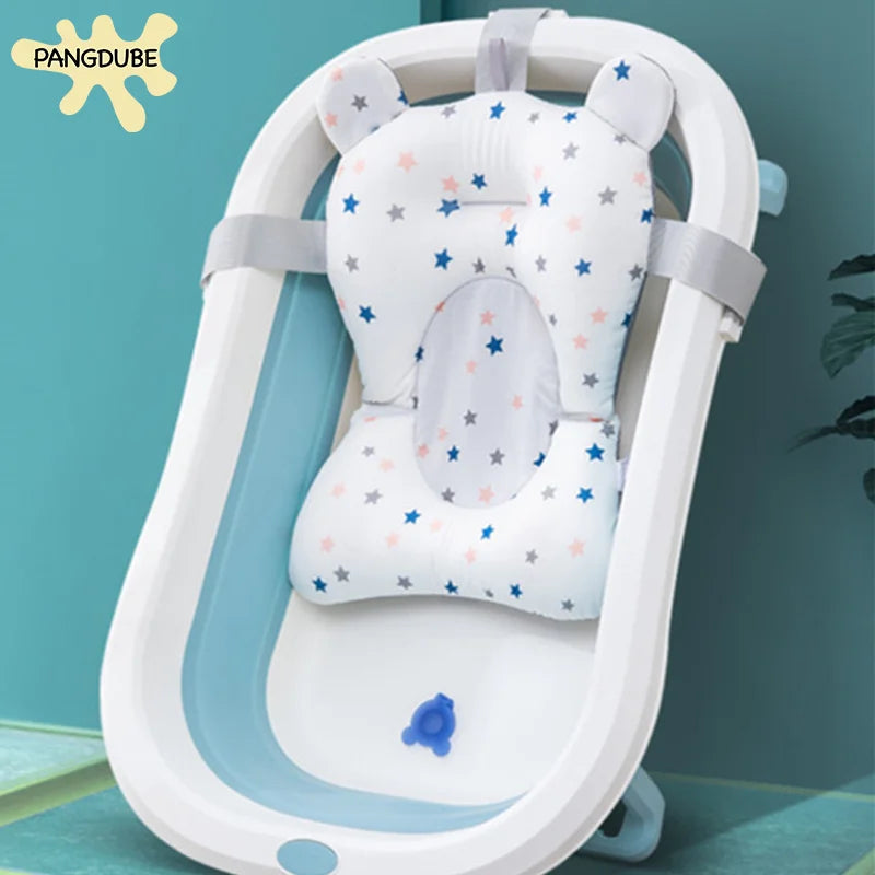 Adjustable Baby Bath Support Pad for 0–12 Months