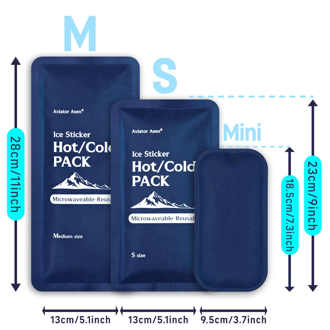 Reusable Hot and Cold Gel Wrap