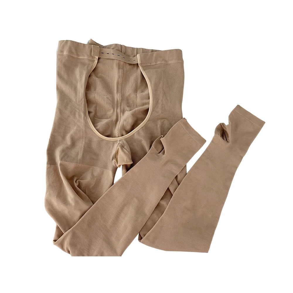 Maternity Open-Toe Compression Stockings 15–21 mmHg