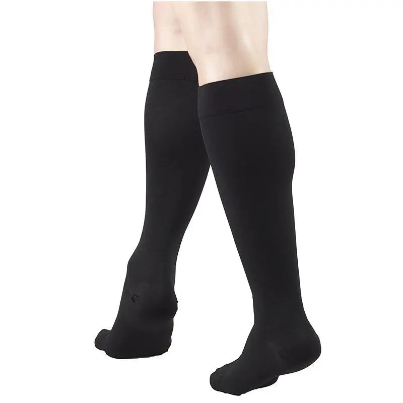 Knee-High Closed-Toe Compression Socks, 23–32 mmHg