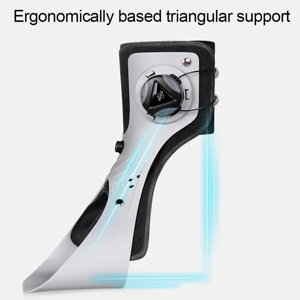 Adjustable Ankle-Foot Brace for Foot Drop Support