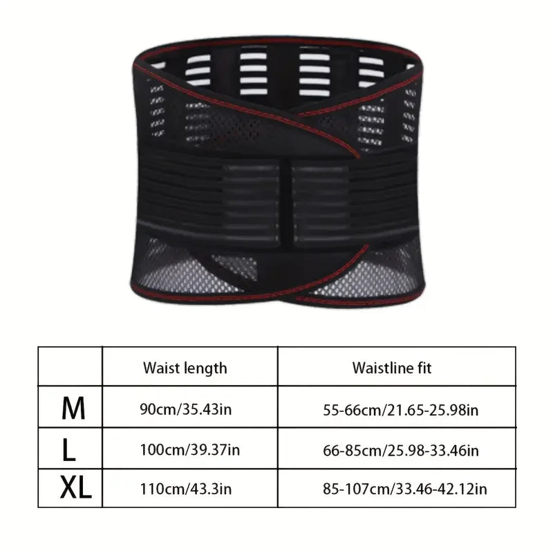 Adjustable Lower Back Support Belt