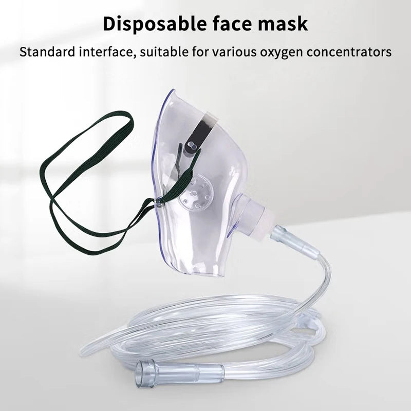 Adult Oxygen Mask with Tube for Nebulizer