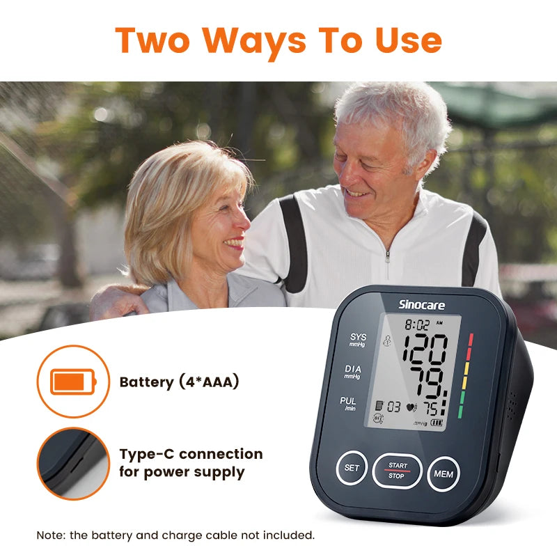 Medwell Digital Upper Arm Blood Pressure Monitor, Automatic