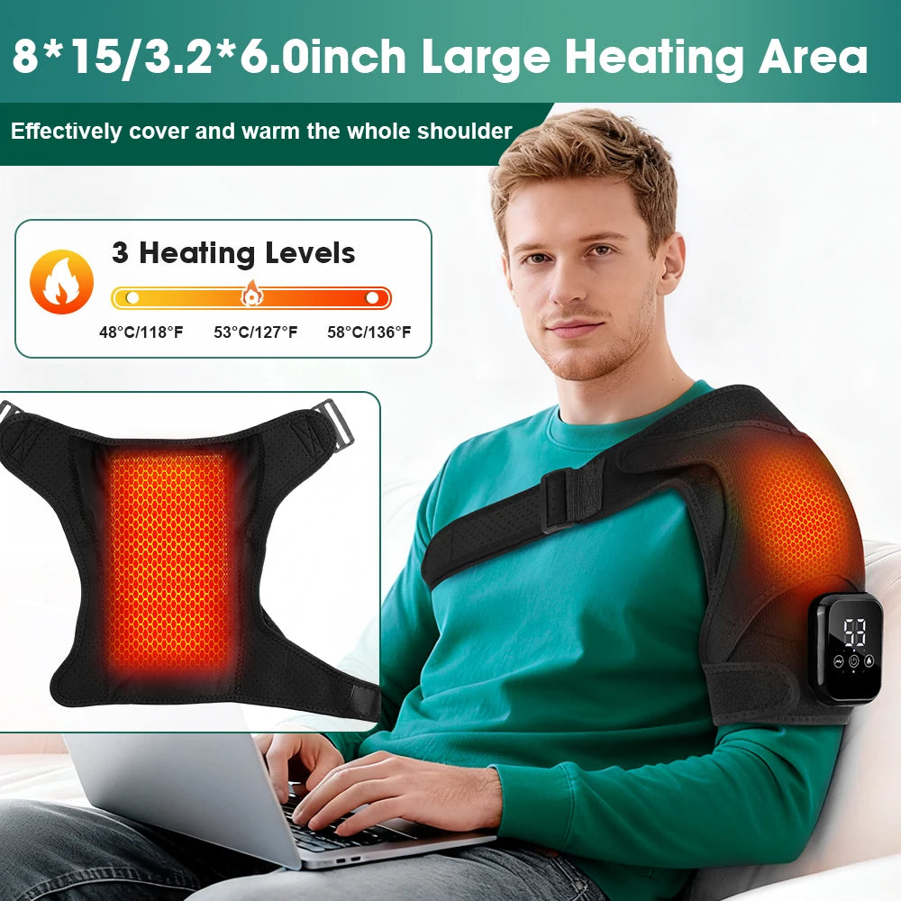 Cordless Heated Shoulder Massager