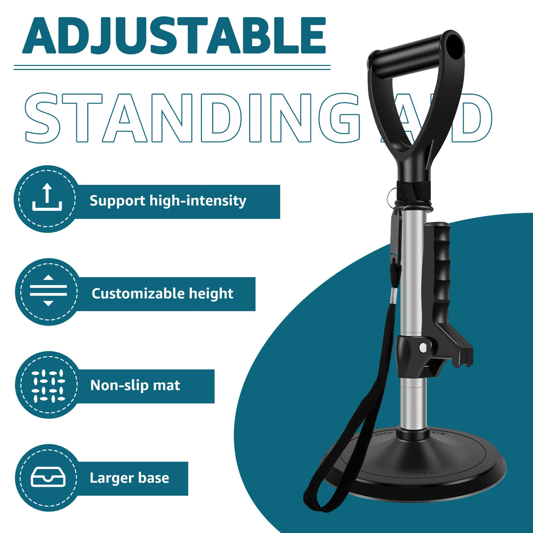 Adjustable Nonslip Standing Aid Support