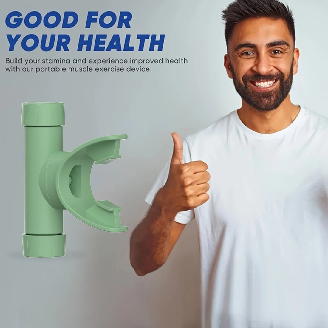 Silicone Breathing Exercise Trainer