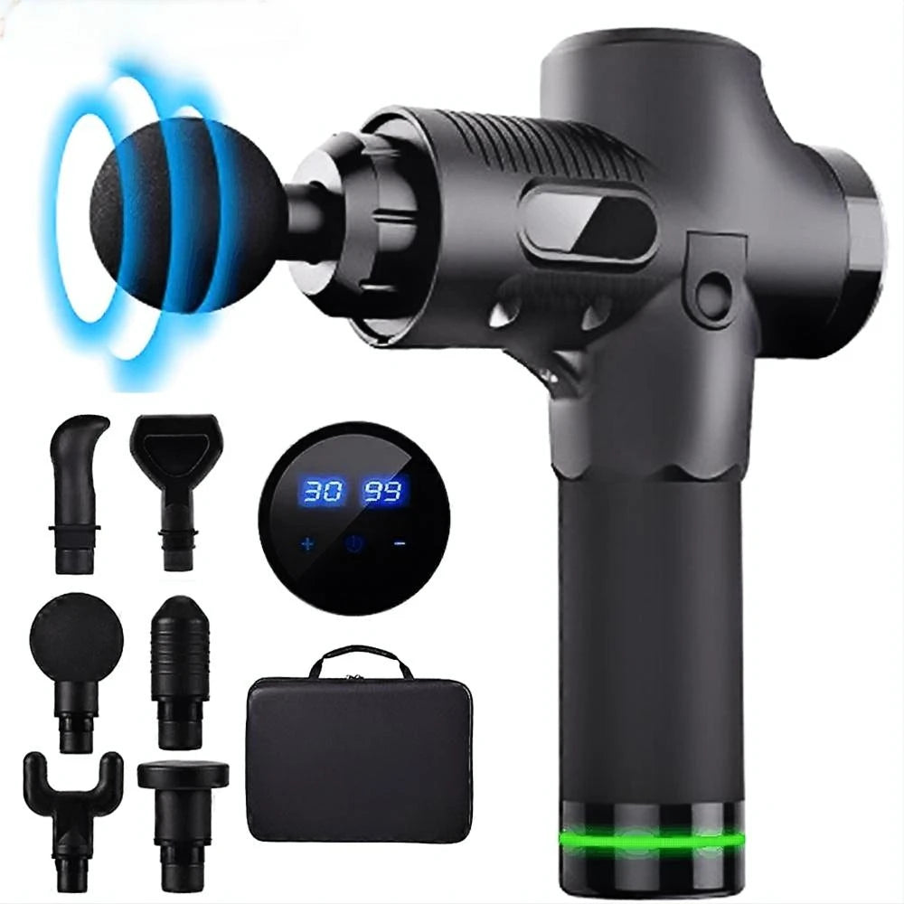 Battery-Powered Vibrating Body Massager