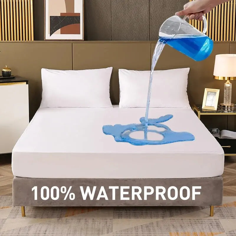Waterproof Fitted Mattress Cover