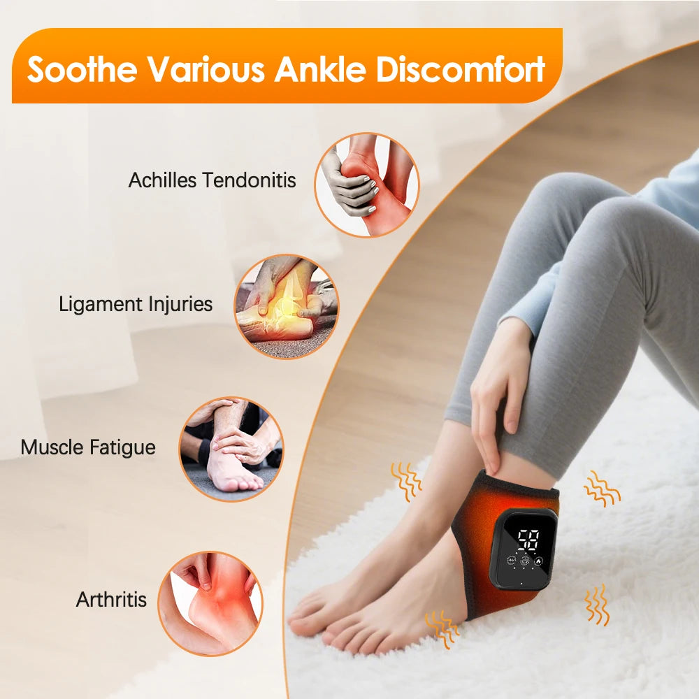 Rechargeable Heated Ankle Brace