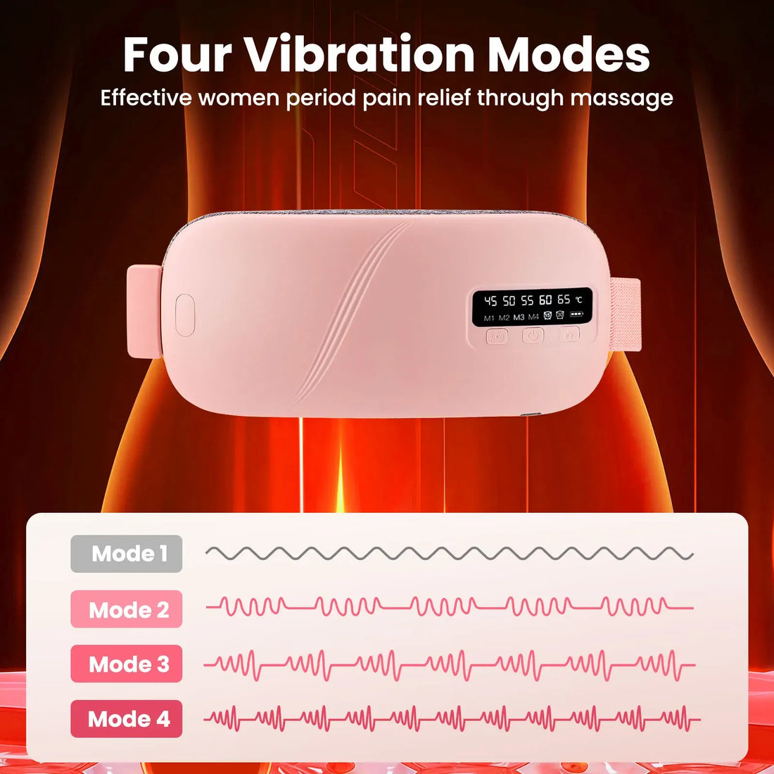 Portable Electric Heating Pad for Waist Use