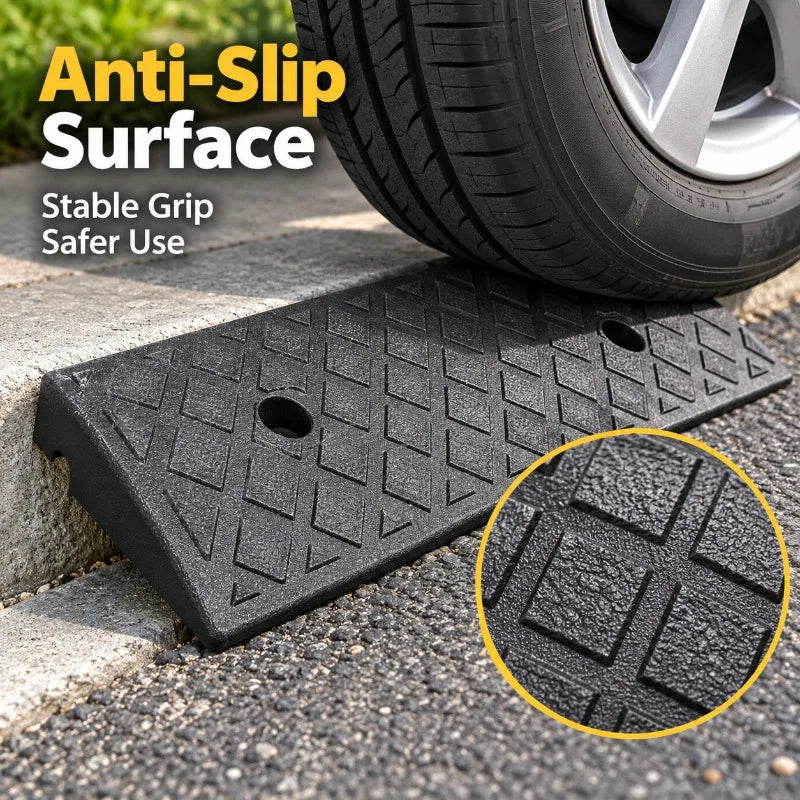 30mm Plastic Non-Slip Kerb Ramp for Wheelchairs