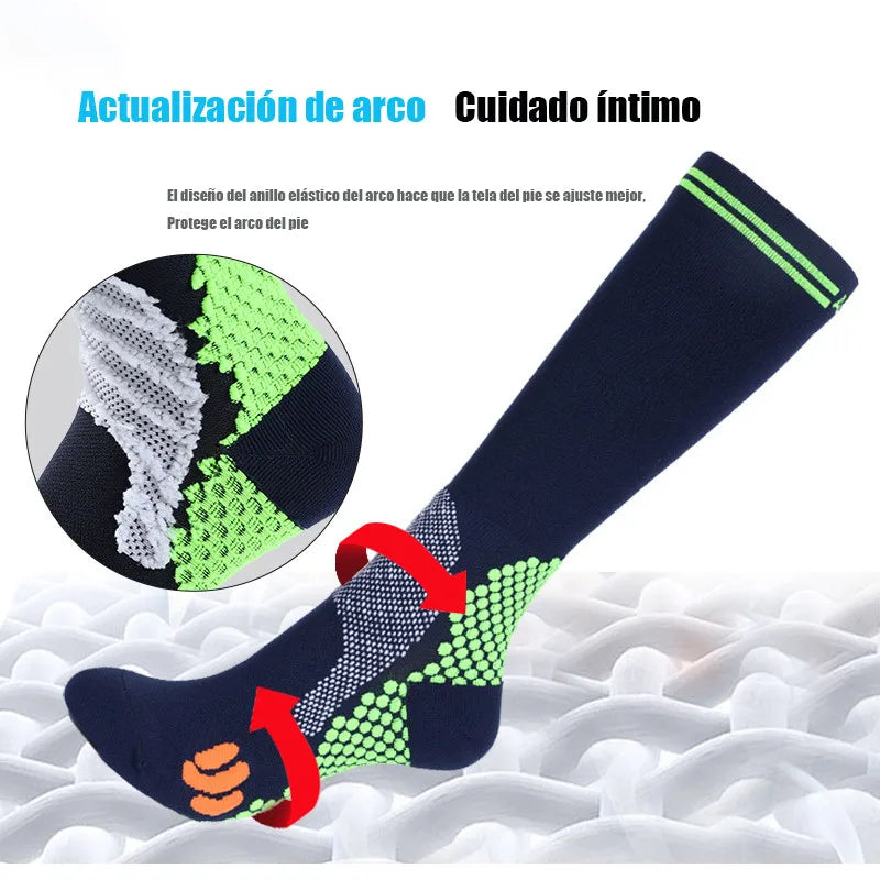 Unisex Knee-High Compression Socks, 20–30 mmHg
