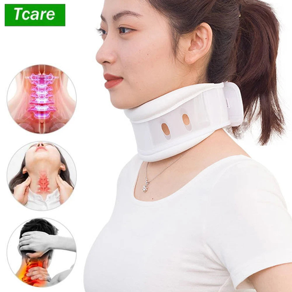 Soft Neck Heating Pad and Cervical Support Collar