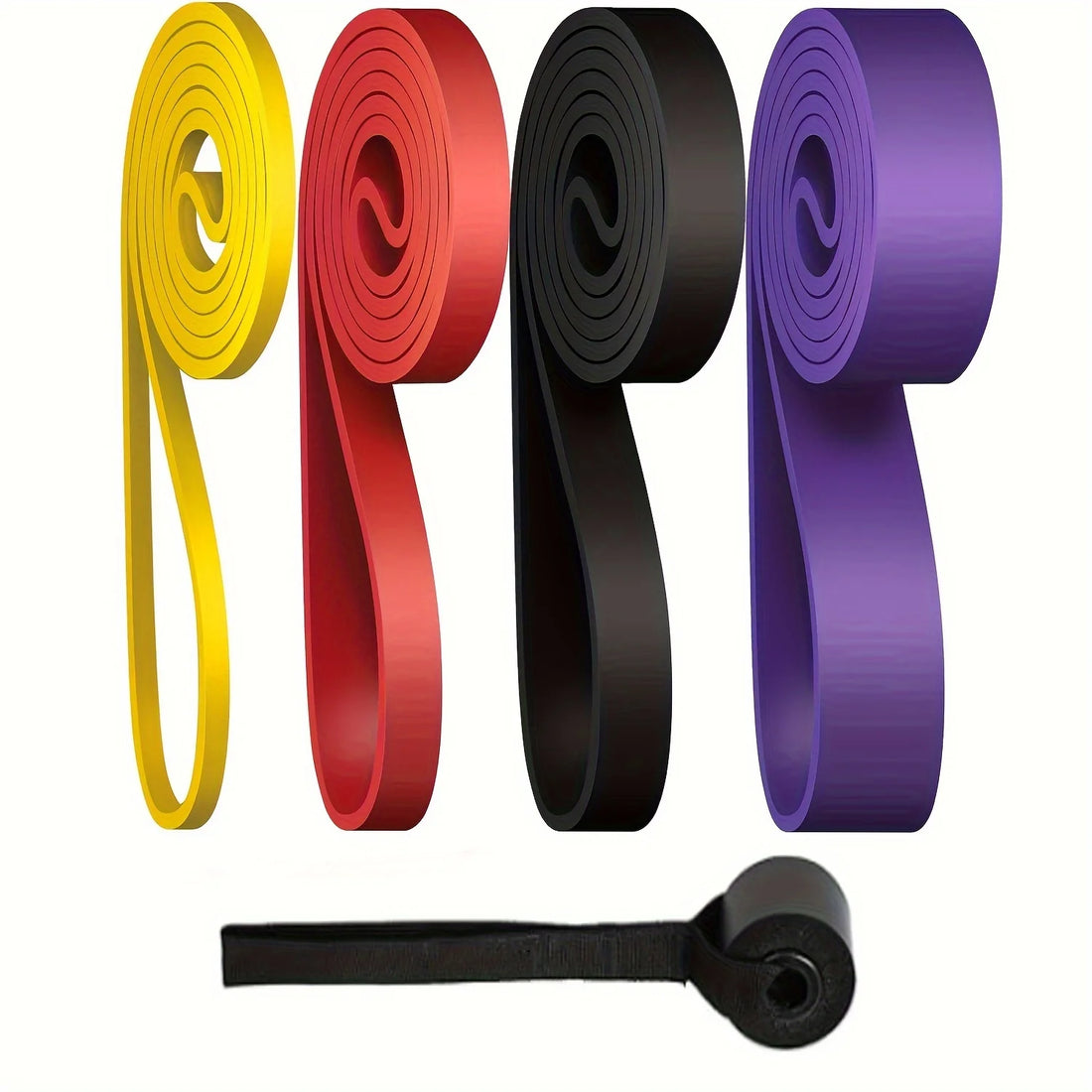 5-Piece Resistance Band Set with Door Anchor