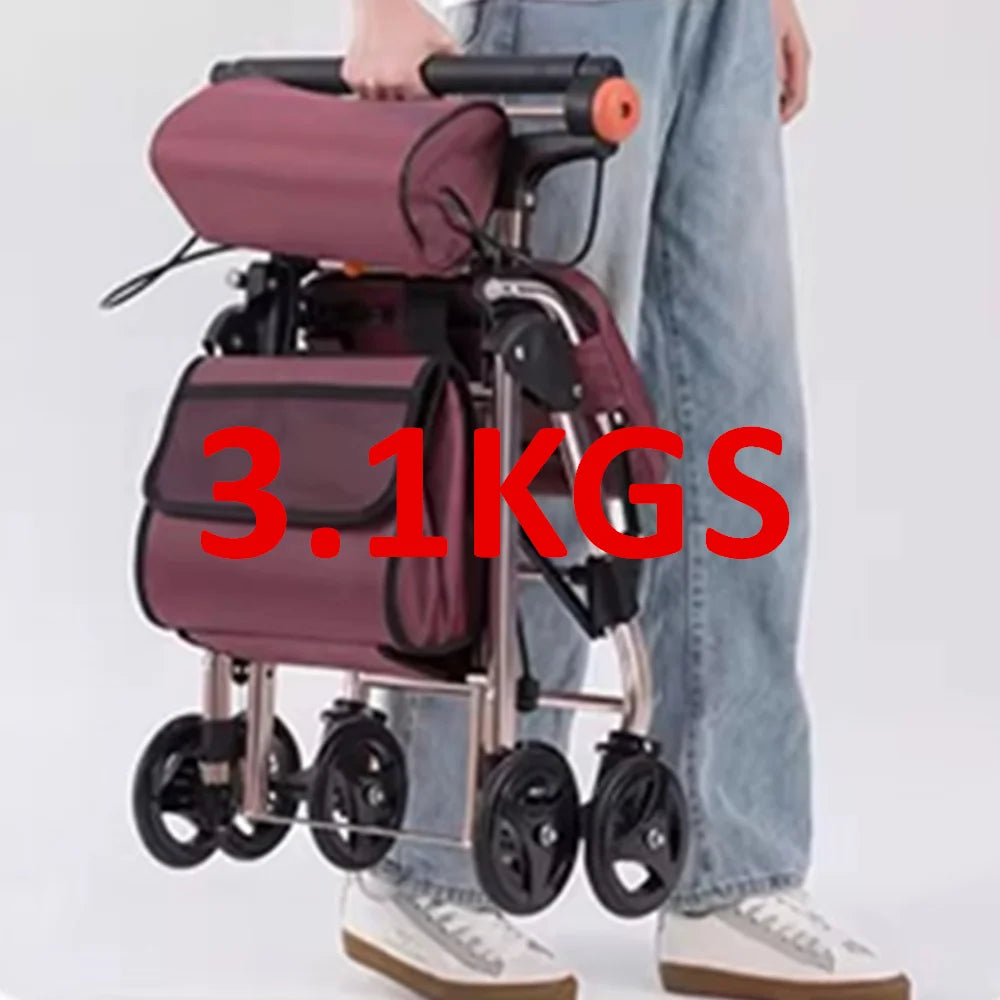 Medwell Ultralight Foldable Rollator