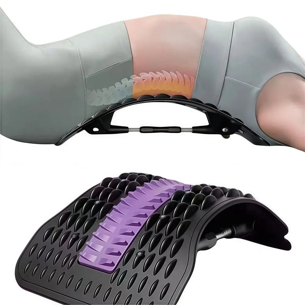 Handheld R-Shaped Back Stretcher with 12 Magnets