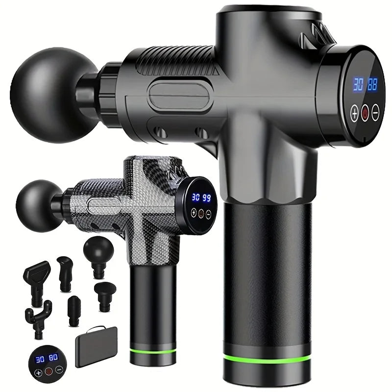 30-Level Electric Massage Gun for Body and Neck