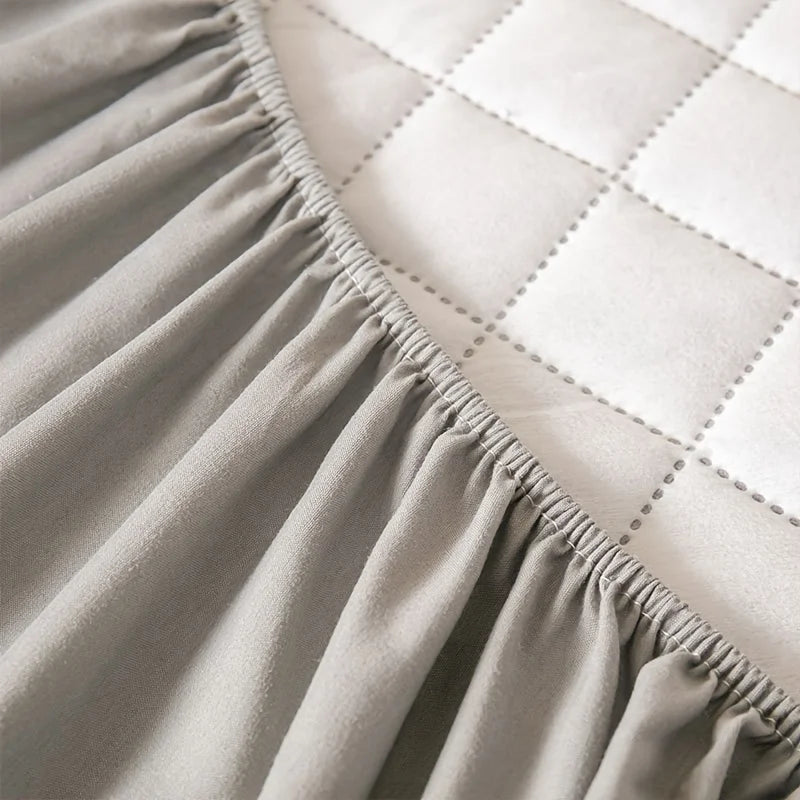 Waterproof Quilted Mattress Protector with Deep Pocket
