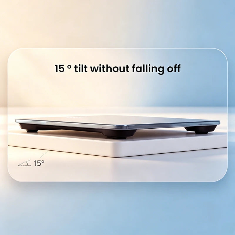 Digital Body Scale with LCD Display and Anti-Slip Base