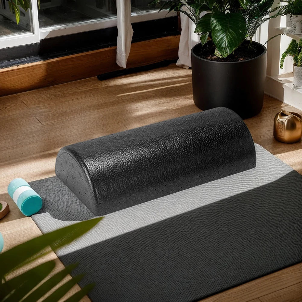 Half-Round Foam Roller for Yoga, 30 cm