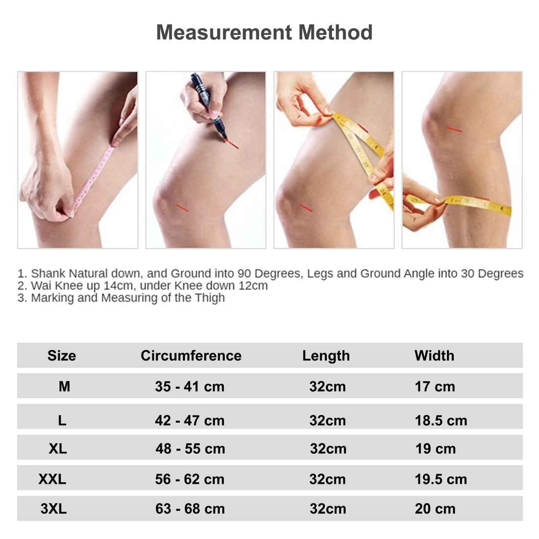 Knit Knee Support Sleeve