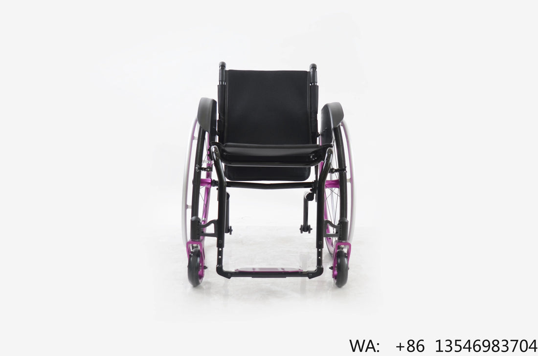 Foldable Manual Wheelchair with Adjustable Backrest