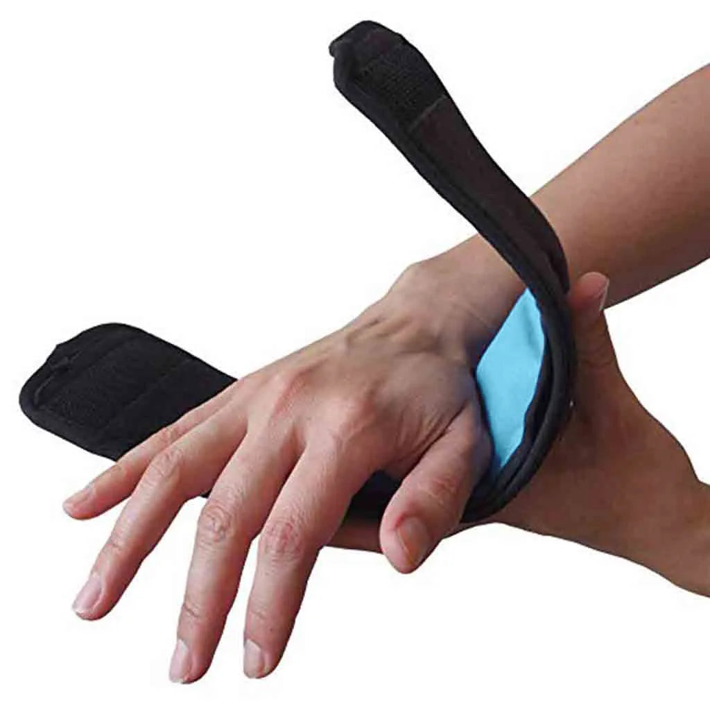 Reusable Gel Ice Pack with Strap for Hand, Foot, Wrist and Elbow
