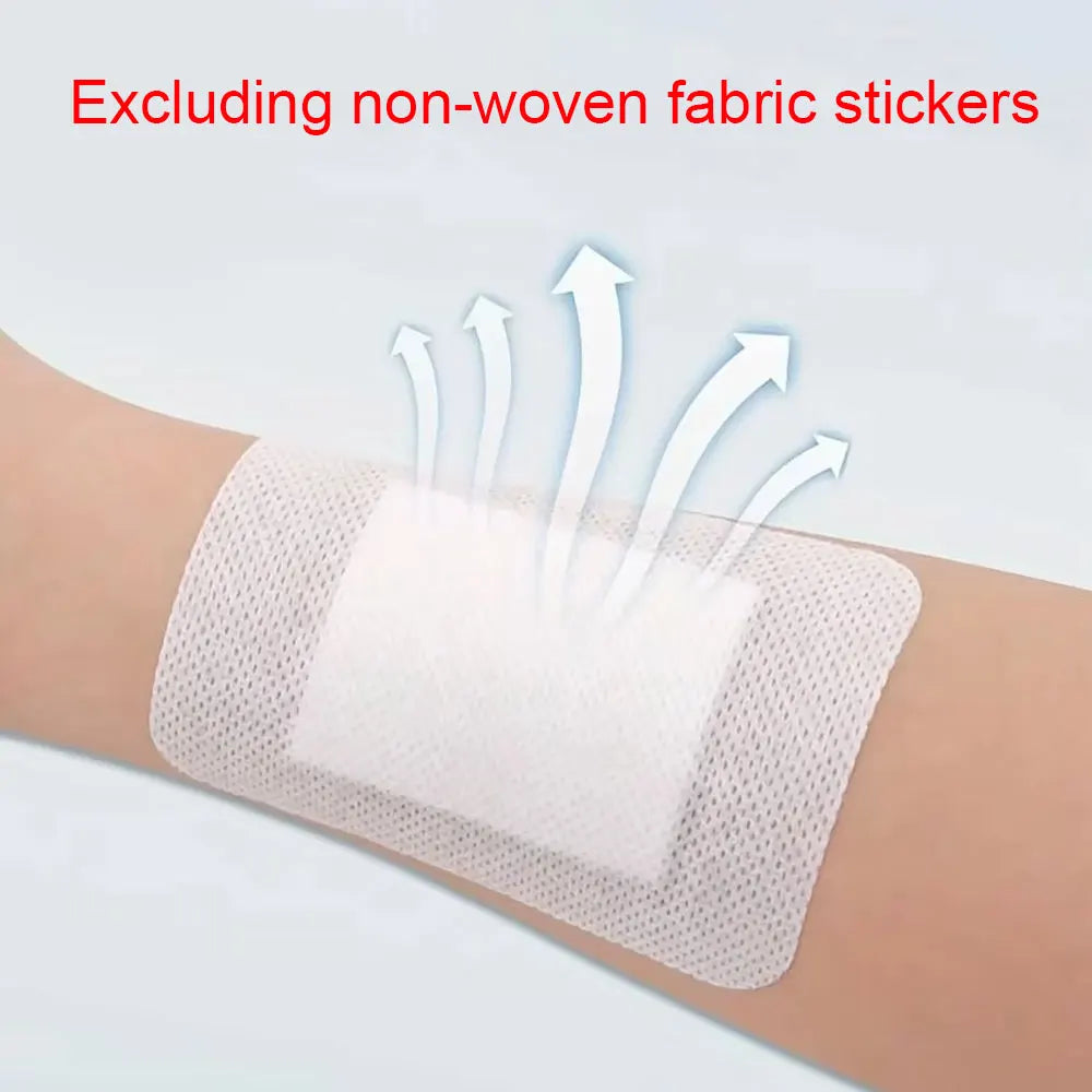 Sterile Cotton Gauze Pads, Waterproof Non-Adherent, 5 x 7.6 cm