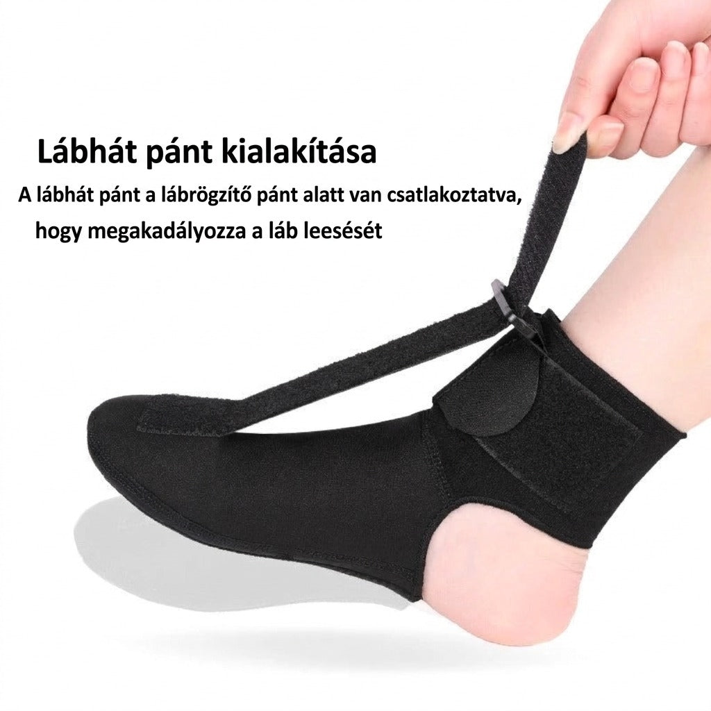 Lábhát pánt kialakítása és működése