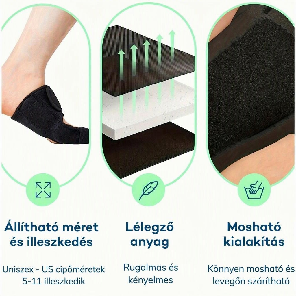 Állítható nagylábujj-egyenesítő