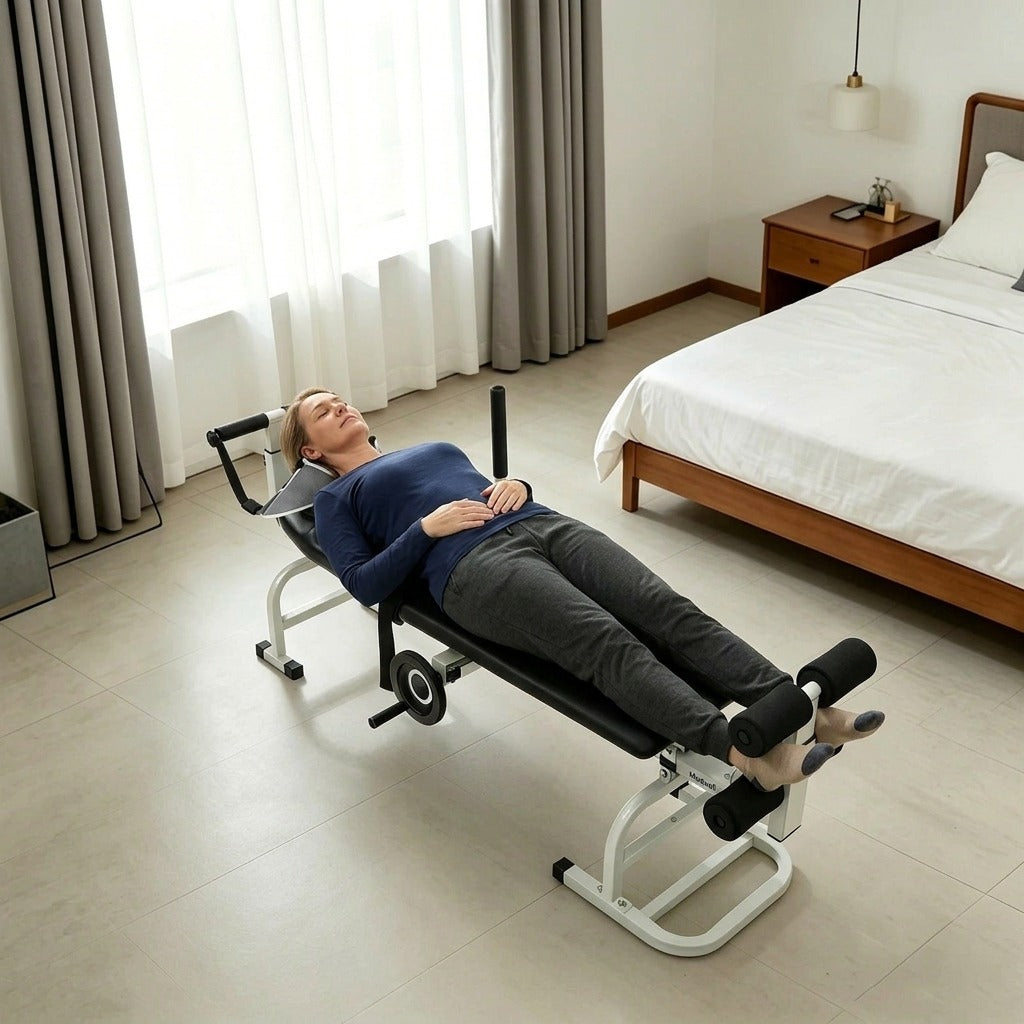 Adjustable Cervical Traction Device - in everyday life