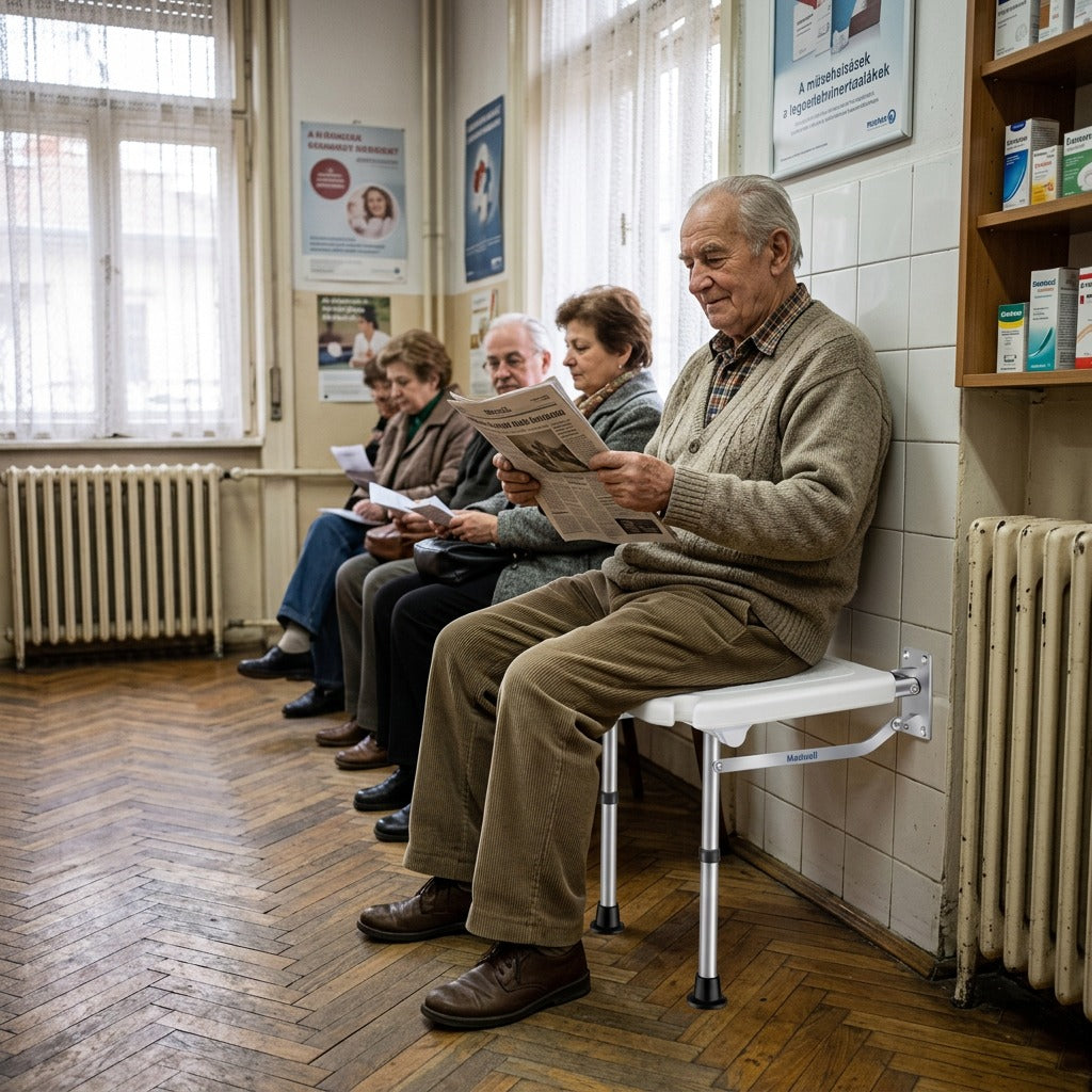 Állítható, falra szerelhető, felhajtható zuhanyülőke - a mindennapokban