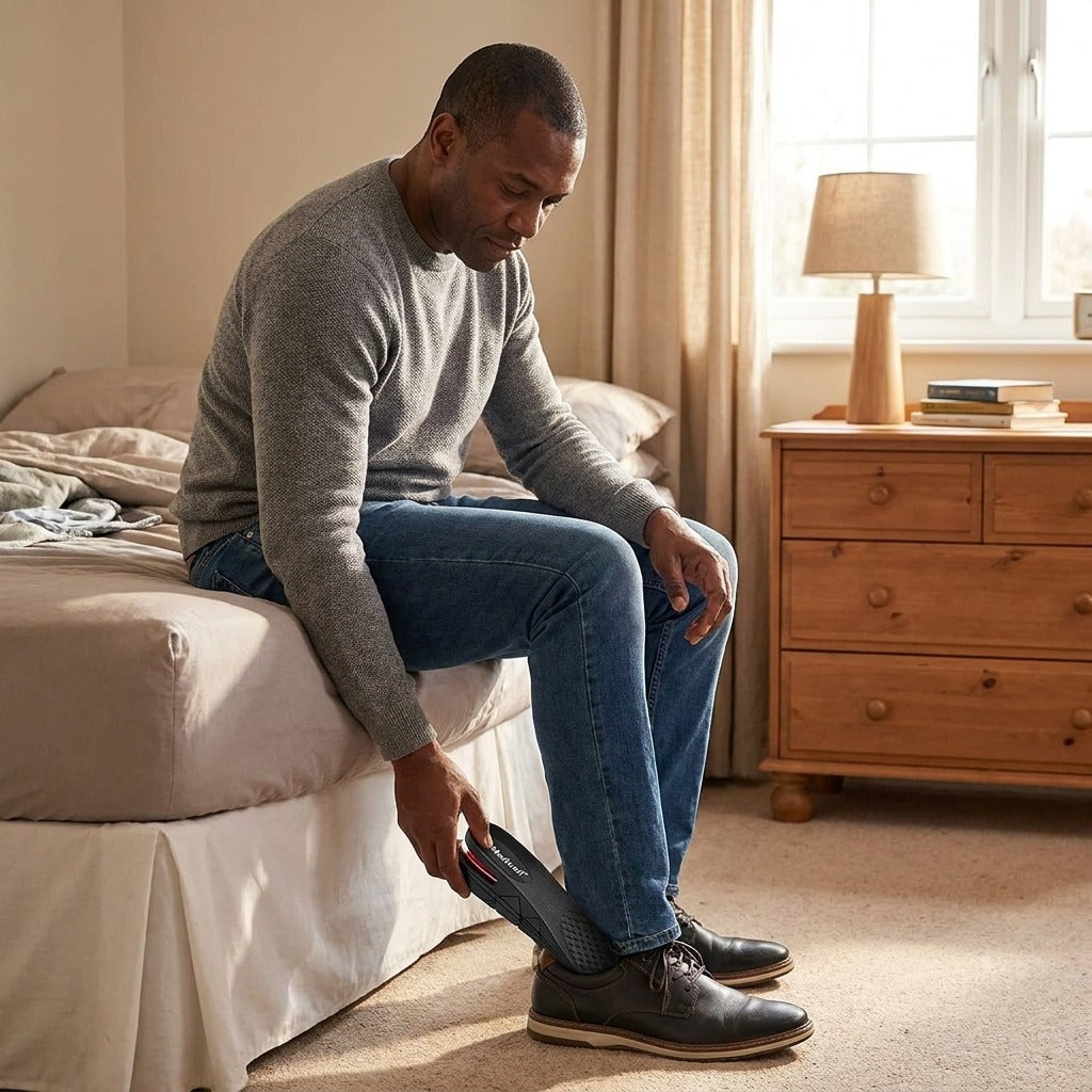 Adjustable Height-Increasing Insoles, 3–9 cm - at home