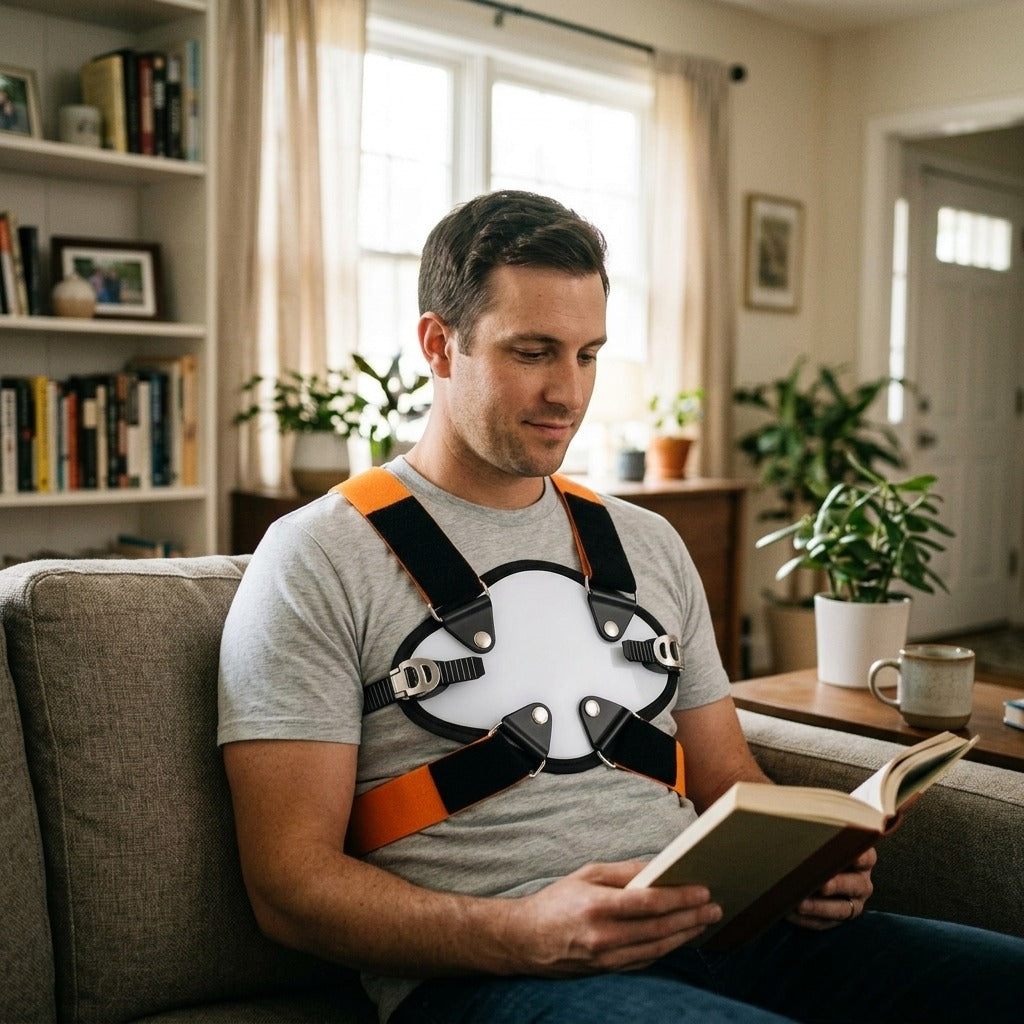 Adjustable Pectus Carinatum Orthosis Brace - at home