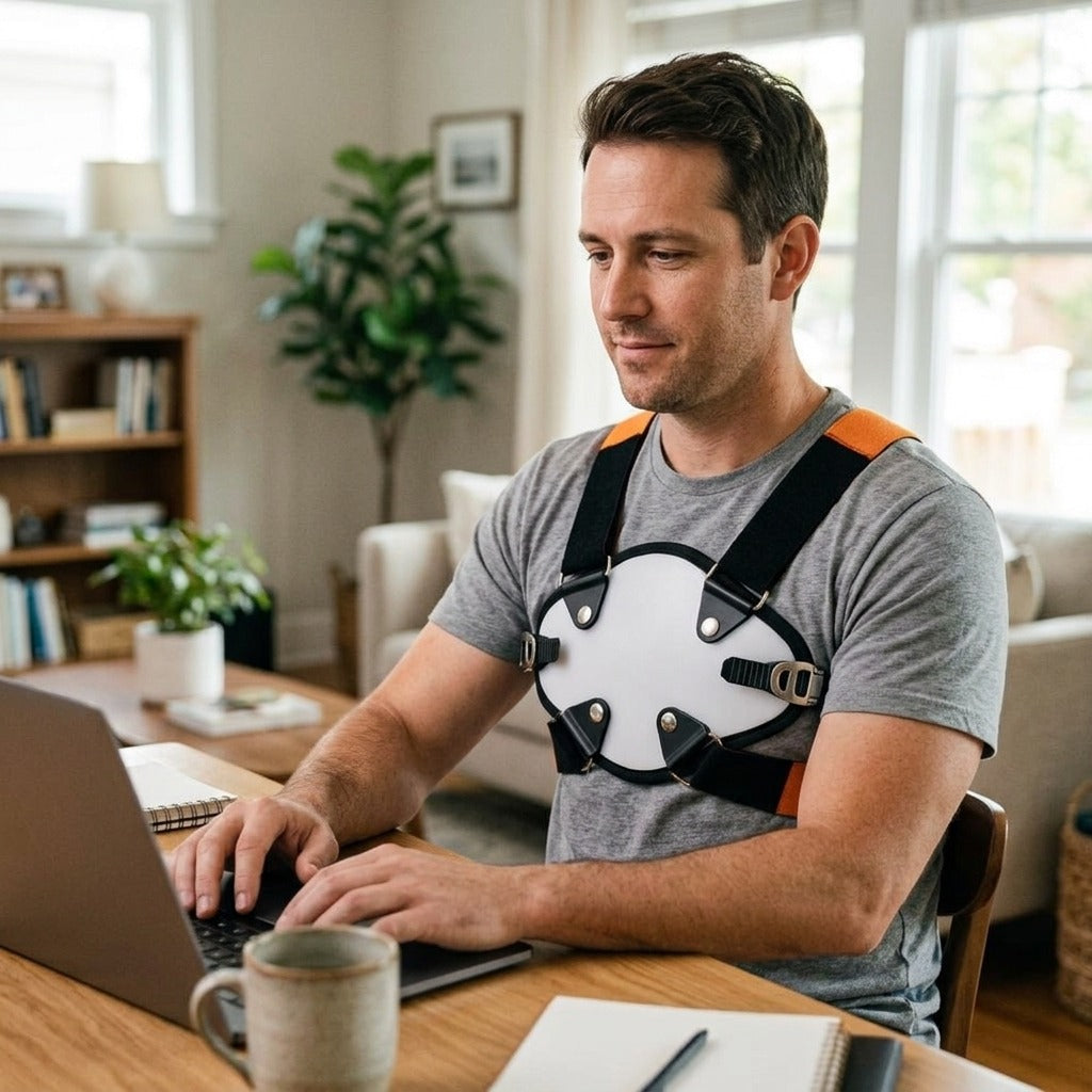 Adjustable Pectus Carinatum Orthosis Brace - in everyday life