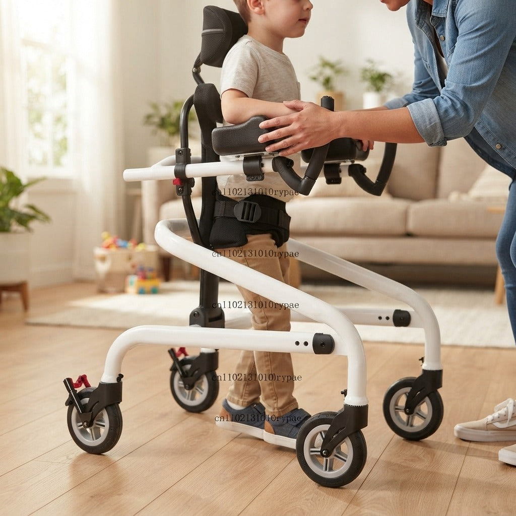 Adjustable Pediatric Gait Trainer - in use
